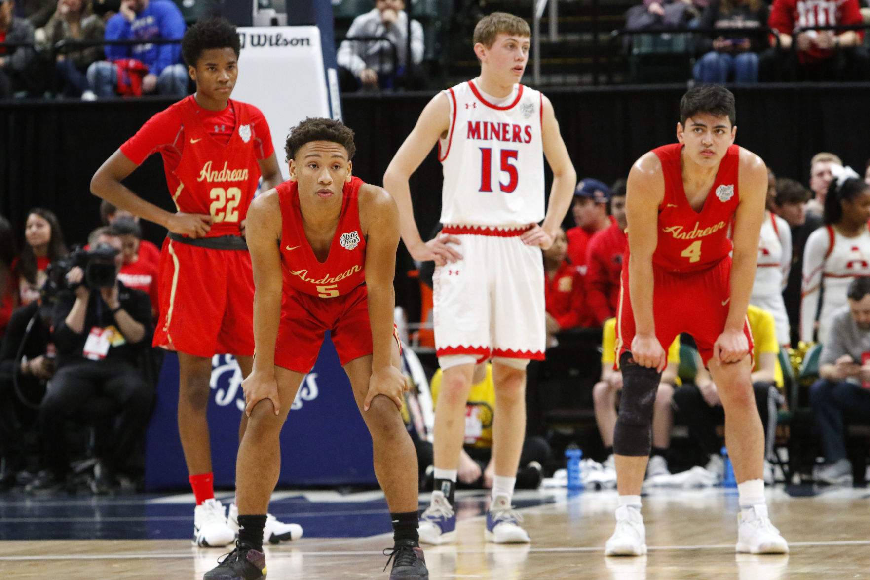 Gallery: Boys basketball Class 2A state final - Andrean vs. Linton-Stockton